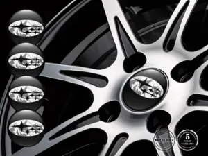 Subaru Pegatina de Cúpula Logo Diseño Premium de Silicona